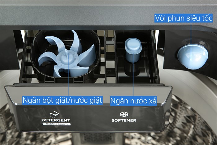 Máy Giặt Samsung Inverter 17 Kg WA17CG6886BVSV